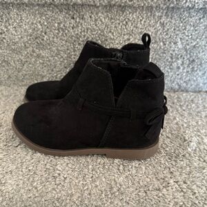 Girls Black Ankle Boots